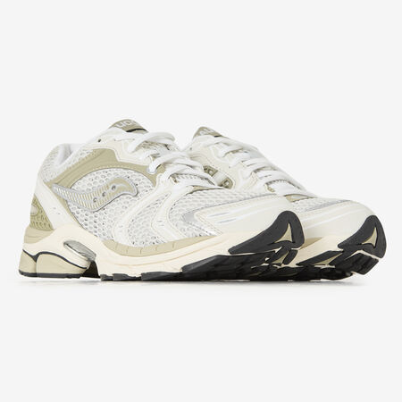 SAUCONY TRIUMPH 4 WIT/KHAKI DAMES