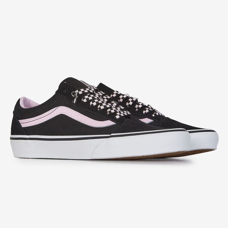 VANS old skool OLD SKOOL CHARMS ZWART/ROZE DAMES