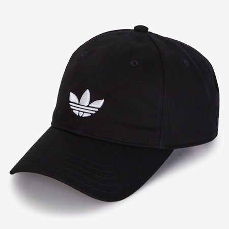 ADIDAS ORIGINALS CASQUETTE BASEBALL CLASSIC TREFOIL ZWART/WIT HEREN