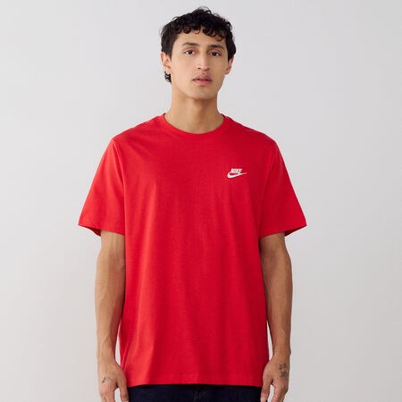 NIKE TEE SHIRT CLUB ROOD HEREN