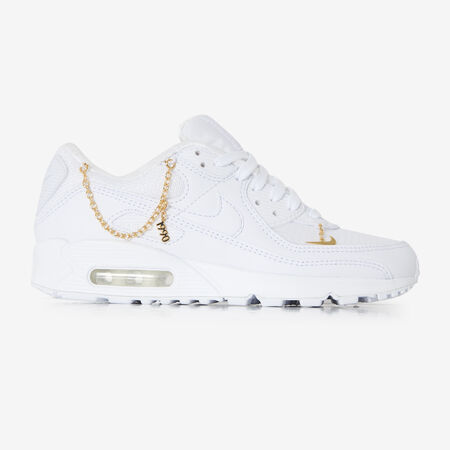 NIKE Air Max 90 AIR MAX 90 PRM WIT/GOUD DAMES