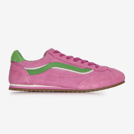 VANS SUPER LOWPRO ROZE/GROEN DAMES