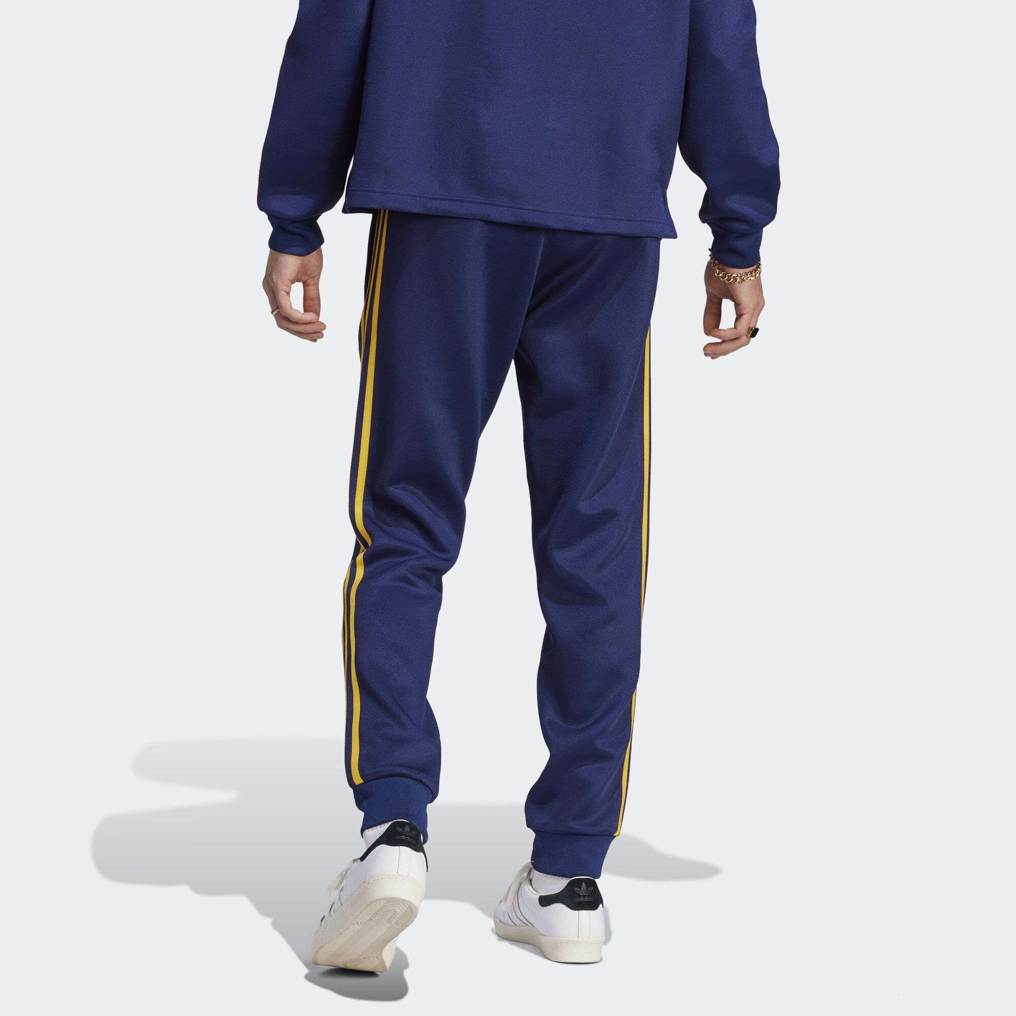 ADIDAS ORIGINALS ADICOLOR CLASSICS SST TRACK PANTS Dark Blue Crew