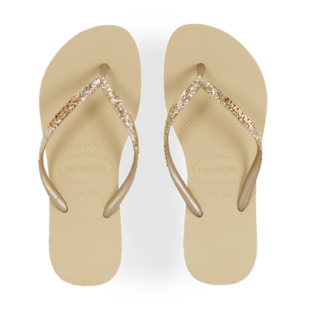 HAVAIANAS slim SLIM GLITTER II GOUD DAMES
