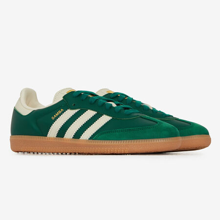ADIDAS ORIGINALS samba SAMBA OG VERT/BEIGE DAMES