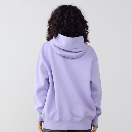 NIKE HOODIE PHOENIX LONG OVERSIZED PAARS/WIT DAMES