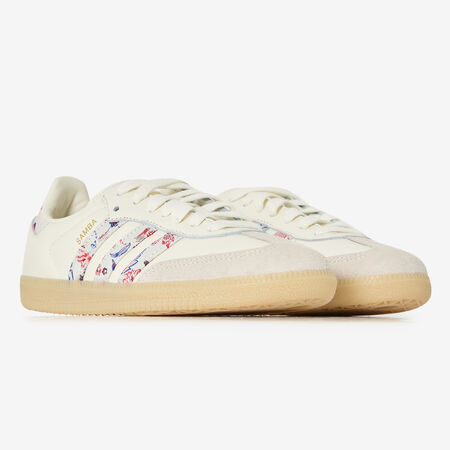 ADIDAS ORIGINALS samba SAMBA OG LIBERTY BEIGE/MEERKLEURIG DAMES