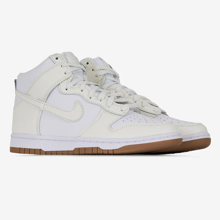 NIKE dunk DUNK HIGH SAIL GUM WIT/BEIGE DAMES