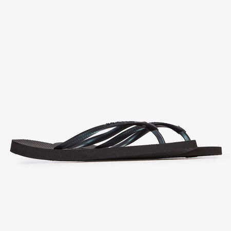 HAVAIANAS slim SLIM CRYSTAL SW II ZWART DAMES
