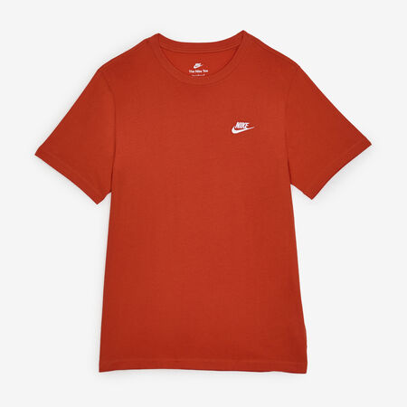 TEE SHIRT CLUB : ORANJE/WIT