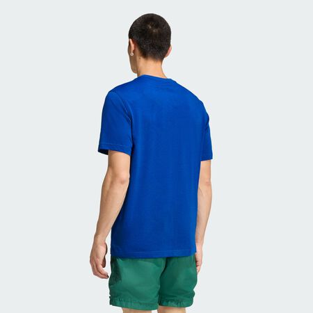 ADIDAS ORIGINALS TEE SHIRT ESSENTIAL BLAUW HEREN