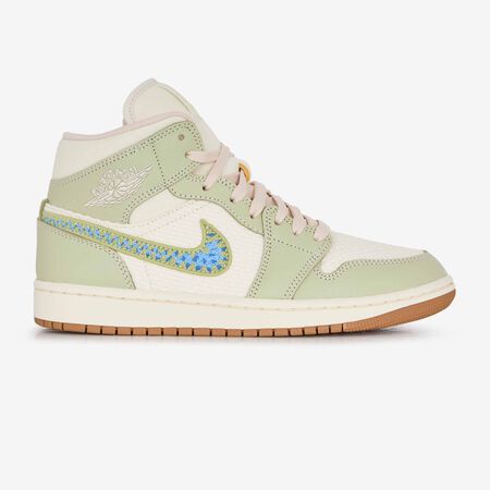 JORDAN air jordan 1 AIR JORDAN 1 MID CROCHET GROEN/BLAUW DAMES