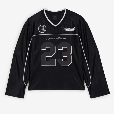 JORDAN TEE SHIRT JERSEY ZWART DAMES