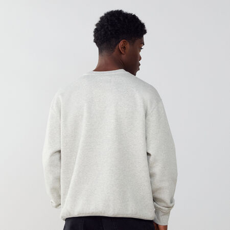 JORDAN SWEAT CREW BROOKLYN GRIJS/WIT HEREN