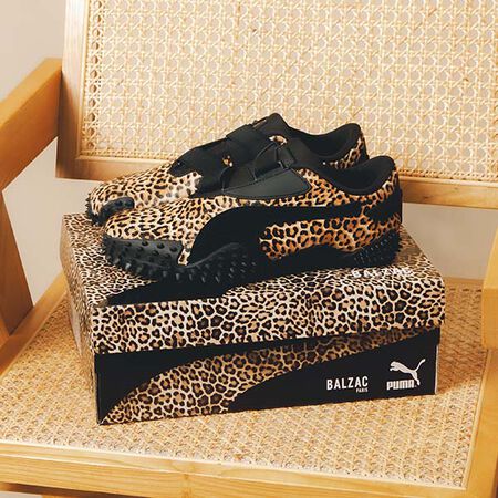 PUMA Mostro MOSTRO x BALZAC LEOPARD BRUIN/ZWART DAMES