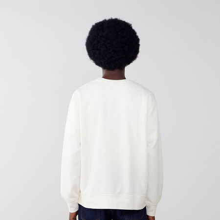 NIKE SWEAT CREW CLUB FT ECRU/ZWART HEREN