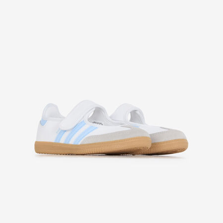 ADIDAS ORIGINALS samba SAMBA JANE WIT/BLAUW KIND