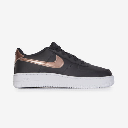 AIR FORCE 1 LOW : ZWART/ROZE