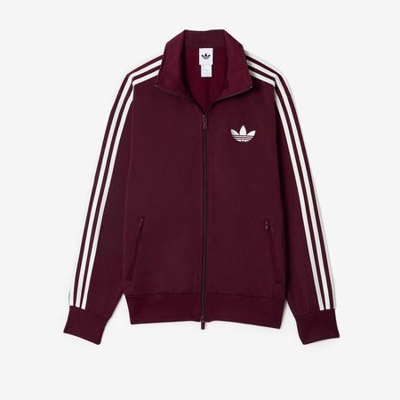 ADIDAS ORIGINALS JACKET FZ FIREBIRD LOOSE BORDEAUXROOD/WIT DAMES