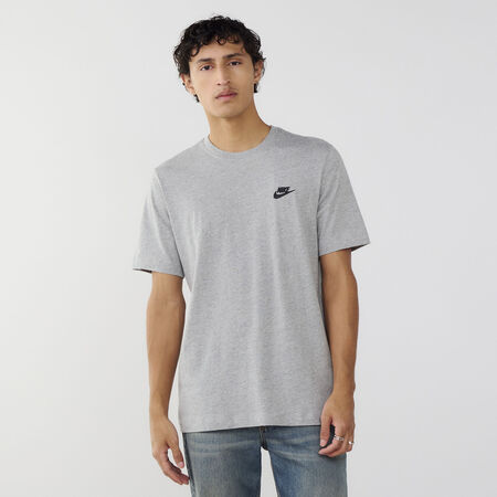 NIKE TEE SHIRT CLUB GRIS HEREN