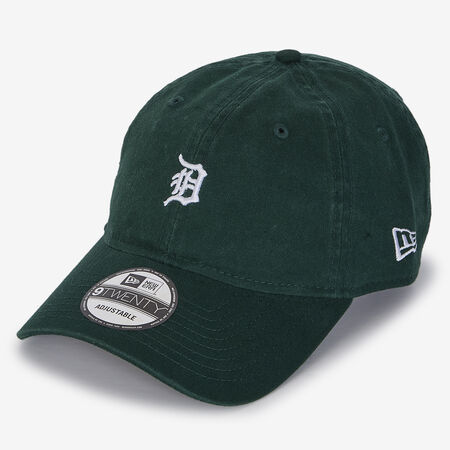 NEW ERA 9TWENTY DETROIT TIGERS MINI WASHED GROEN/WIT HEREN