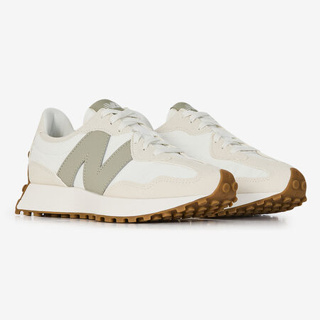 NEW BALANCE 327 327 BEIGE/GROEN DAMES
