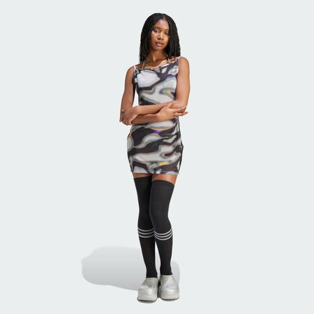ADIDAS ORIGINALS Robe mesh Pride Pabllo Vittar Multicolor / Grey Two DAMES