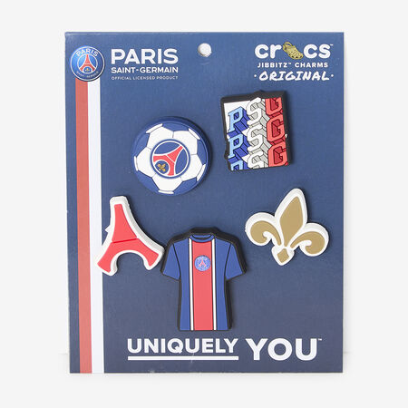 JIBBITZ PSG 5PC : BLAUW/ROOD