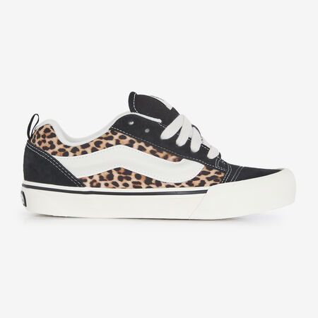 VANS knu skool KNU SKOOL LEOPARD ZWART/BEIGE DAMES