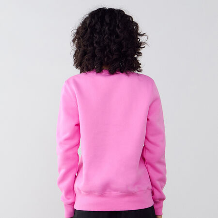 NIKE SWEAT CREW CLUB CENTERED LOGO ROZE DAMES