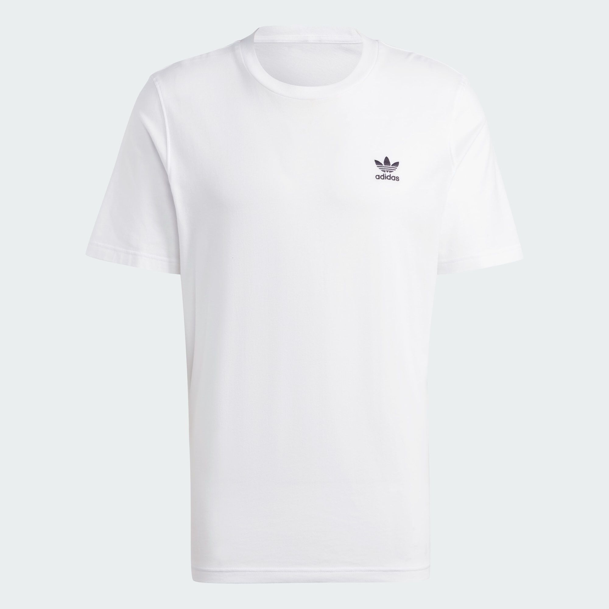 ADIDAS ORIGINALS TREFOIL ESSENTIALS TEE White Black TEESHIRT