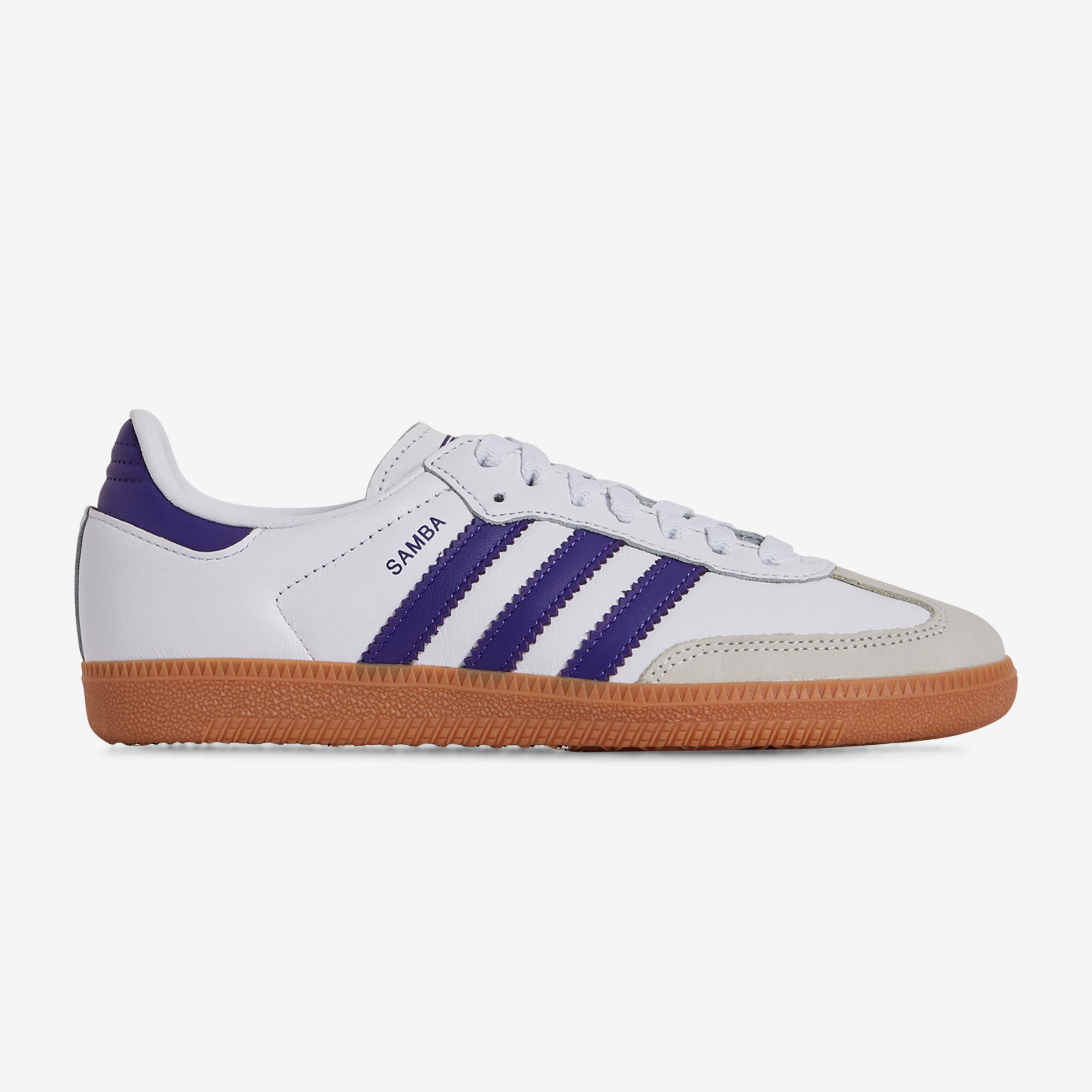 ADIDAS ORIGINALS SAMBA OG WIT BLAUW SNEAKERS DAMES Courir