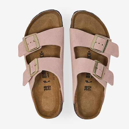 BIRKENSTOCK arizona ARIZONA SUEDE LIGHT ROSE ROZE DAMES