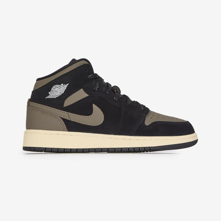JORDAN air jordan 1 AIR JORDAN 1 MID ZWART/BRUIN JUNIOR