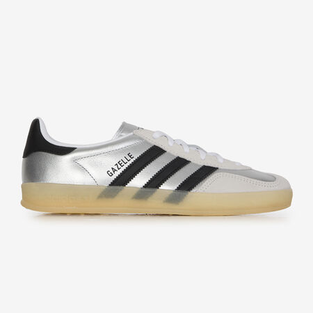 ADIDAS ORIGINALS gazelle GAZELLE INDOOR METALLIC ZILVER DAMES