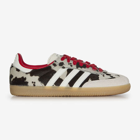 ADIDAS ORIGINALS samba SAMBA OG COW PONY HAIR BRUIN/ROOD DAMES