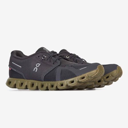 ON RUNNING CLOUD 5 KHAKI/GRIJS HEREN