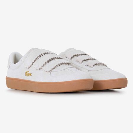 LACOSTE BASESHOT STRAP BEIGE DAMES