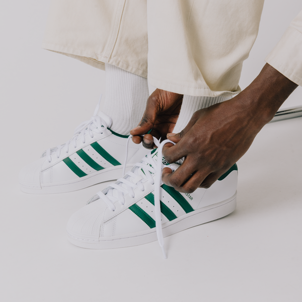 Adidas superstar groen sales