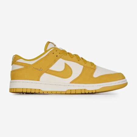 NIKE DUNK LOW SUEDE GEEL/BEIGE HEREN