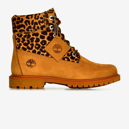 TIMBERLAND 6 inch 6 INCH CHEETAH BEIGE/ZWART DAMES