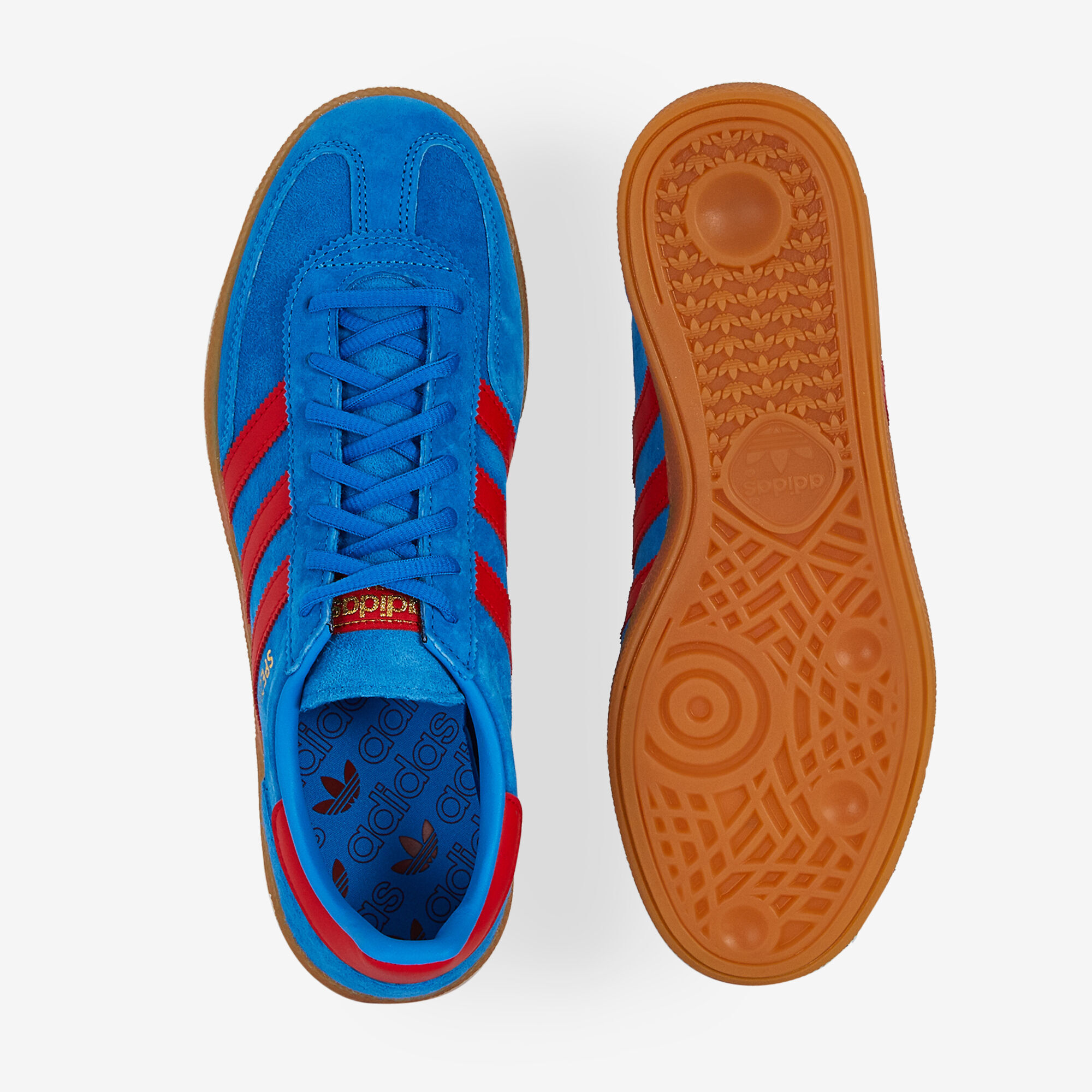 ADIDAS ORIGINALS HANDBALL SPEZIAL BLAUW ROOD SNEAKERS HEREN