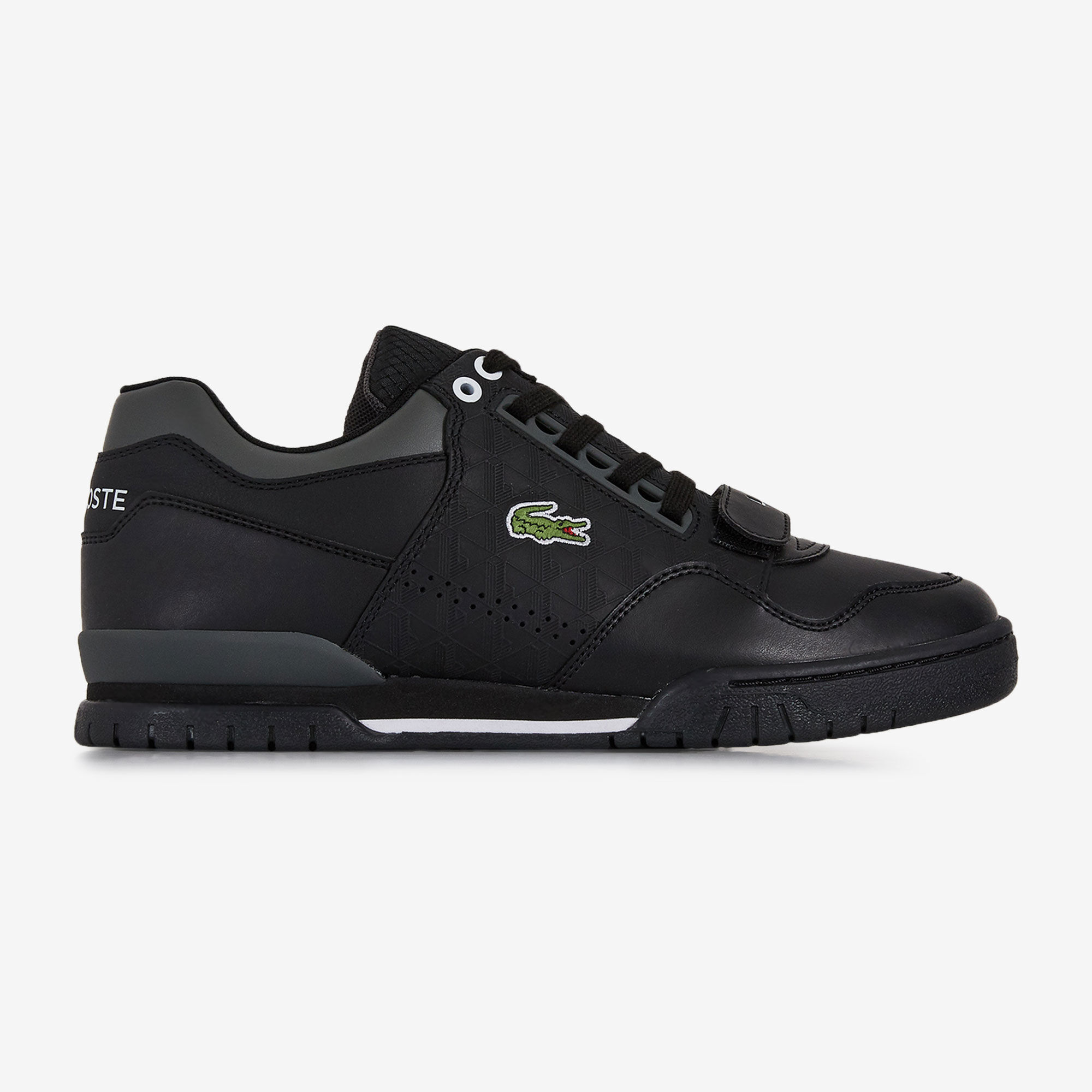 Lacoste sneakers heren zwart sale