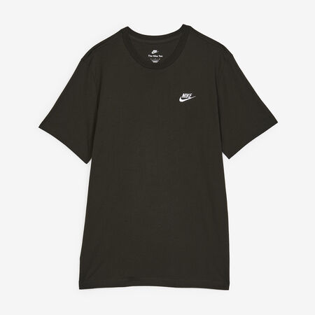 TEE SHIRT CLUB : GROEN/WIT