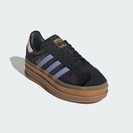 ADIDAS ORIGINALS gazelle GAZELLE BOLD VELVET ZWART/BLAUW JUNIOR