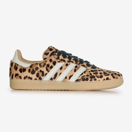 ADIDAS ORIGINALS samba SAMBA LEOPARD BRUIN/ZWART DAMES