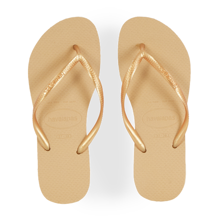 HAVAIANAS SLIM GOUD DAMES
