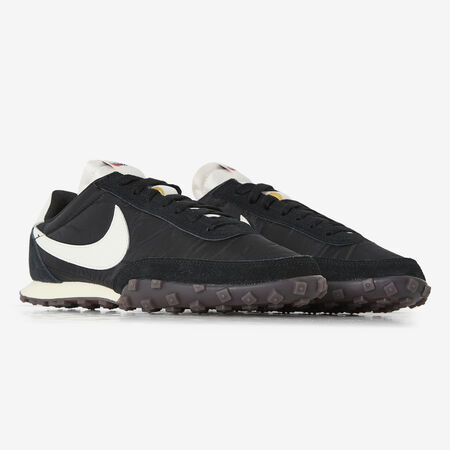 NIKE WAFFLE RACER ZWART/WIT HEREN