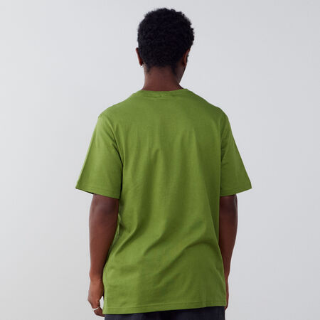 ADIDAS ORIGINALS TEE SHIRT ESSENTIAL GROEN/WIT HEREN
