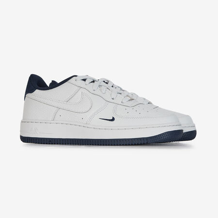 NIKE air force 1 AIR FORCE 1 LOW MINI SWOOSH GRIJS/BLAUW JUNIOR